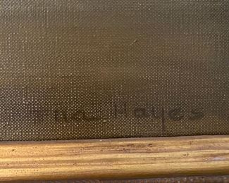 Large oil painting - Walker's Mill - by Tua Hayes