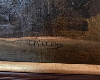 Oil painting - H.E. Mintiens