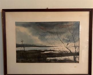 Original watercolor - Edward Grant