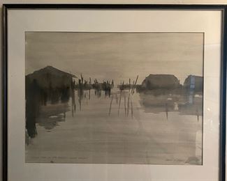 Original watercolor - Lewis Staats