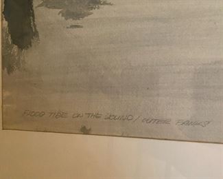 Original watercolor - Lewis Staats