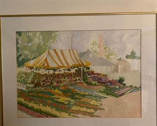 Watercolor - "Martine's" - Barbara Paul Selby