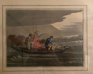 Hand colored lithograph - 1 of 5 