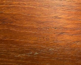 Teak tray - Kay Bojesen