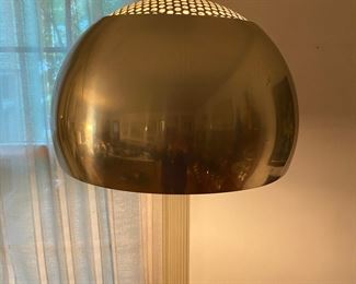 Modern chrome arc lamp - Laurel Lamp