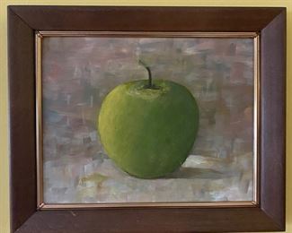 Apple painting