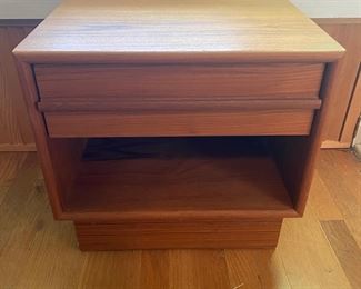 Teak nightstand