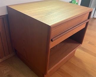 Teak nightstand