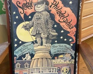 Signed Maurice Sendak poster