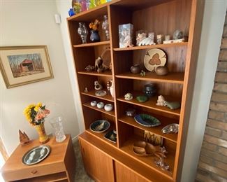 MCM Teak Wall unit/Bookcase