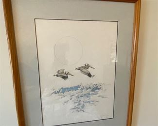 Signed numbered print by Jim Wilson 239/300
