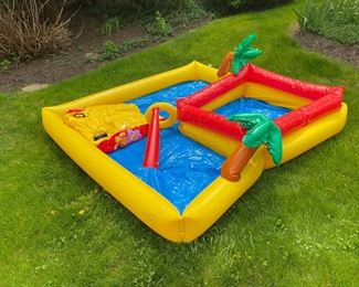 Inflatable Pool by The Wet Set                                                           Measures: 7' x7'