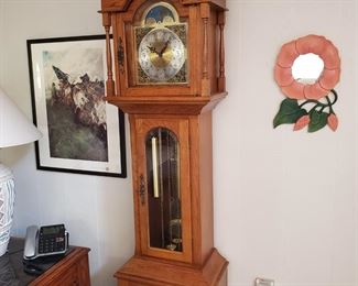 King Arthur 
Faith Hope Grandfather clock 
75 inches tall