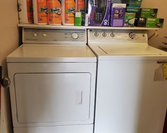 Washer and Dryer