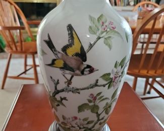 Porcelain Bird vase with base
12 inches tall