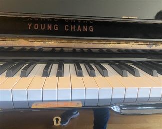 Young Chang Piano Detail