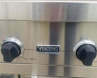 Viking Propane Grill Detail