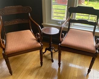 Pair Antique Chairs