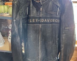 Harley Davidson leather riding jacket 