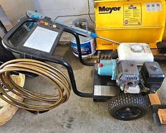 1 of 2 pictures  -Honda 6.5 HP 2800 PSI Power Washer. 