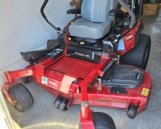 1 of 9 pictures -  Toro Titan HD 2500 60" Zero Turn Riding Lawnmower Model Number 74472 (Kawasaki Engine), In Great Condition! This is a pre-sale item. Contact Bill at 419-360-2636 to set up showing. 