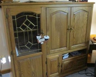 Oak Entertainment Center