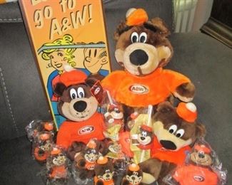 A&W Stuffed Bears