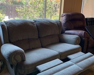 Alternate view of double recliner.