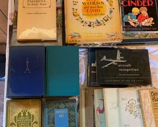 Antique books, vintage children's books, pamphlets