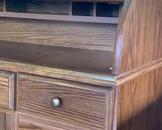 Close up of desk