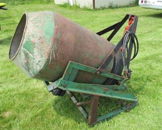 3 Point Hitch Cement Mixer