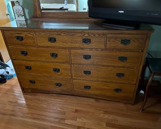 beautiful solid wood dresser