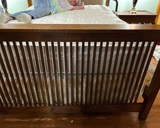 Queen headboard/footboard...complete with model