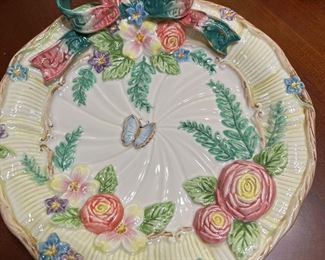 Fitz and Floyd 3D butterfly plate