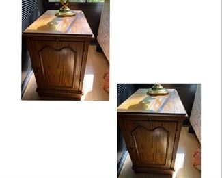 matching end tables with storage