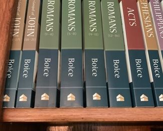 Studies of the books of John, Romans, Acts, Ephesians, Phillipians