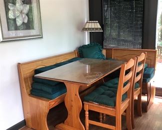 A view of the second table.  