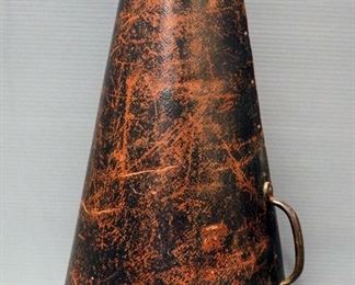Antique Megaphone, 24" Long x 18.25" Diameter (At Widest End)