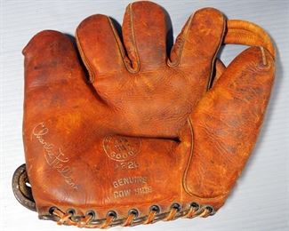 Wilson Roger Hornsby Baseball Glove, And MW Sporting Goods Charlie Heller Baseball Glove