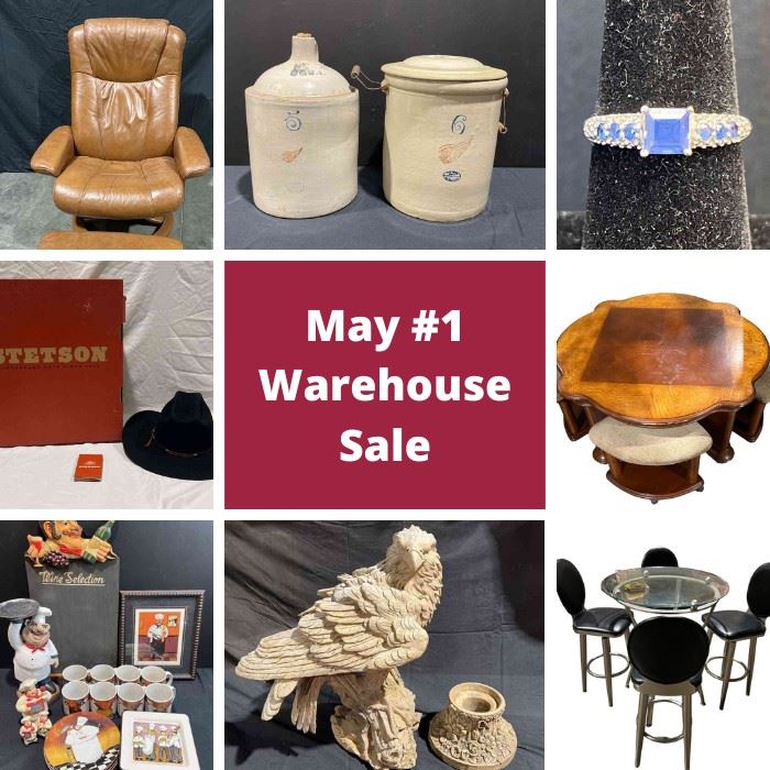 May 1 Warehouse Sale