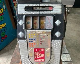 1930'S BUCKLEY 10CENT SLOT MACHINE