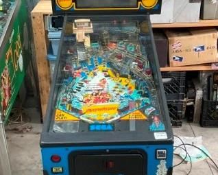 SEGA BAY WATCH PINBALL MACHINE