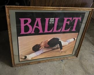 Ballet Framed Art