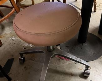 mid century modern stool