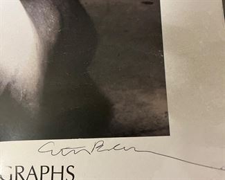 vintage signed poster