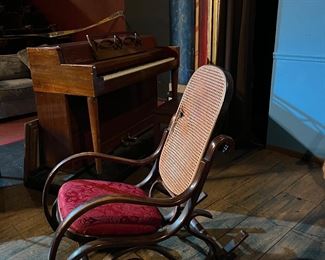 Antique rocking chair