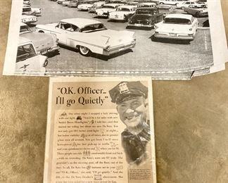 Vintage Car photos and advertising