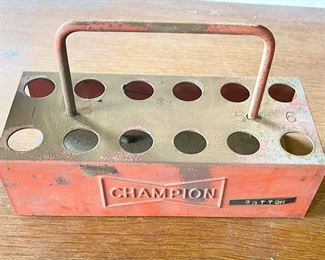 Vintage Champion Display Rack