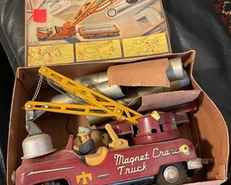 Vintage Tin toy truck