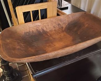 Vintage wooden bowl